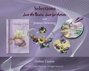 Just the Basics Selections Online Class with Jeanne Downing