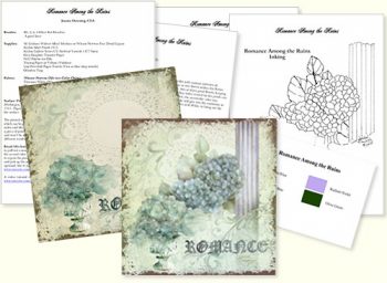 Romance Among the Ruins Design Kit by Jeanne Downing