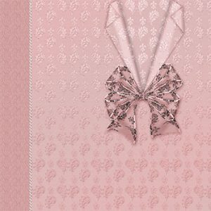 Brocade & Lace Decolletage E-Background by Jeanne Downing