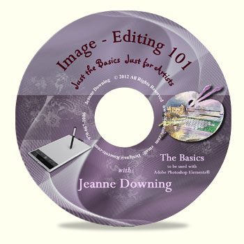 Image Editing 101-The Basics DVD by Jeanne Downing