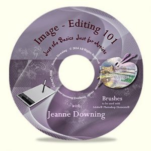 Image Editing 101 Brushes DVD by Jeanne Downing