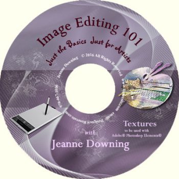 Image Editing 101 Textures DVD by Jeanne Downing