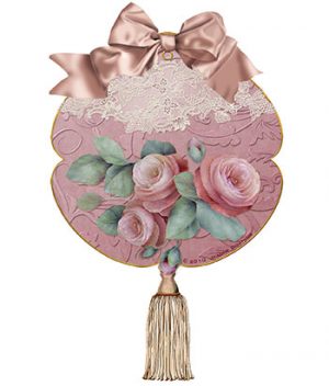 Kissing Ball Gift Tag designed by Jeanne Downing