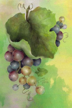 Riesling Grapes Packet by Jeanne Downing
