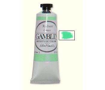 Gamblin Radiant Green Artist Oil Colors