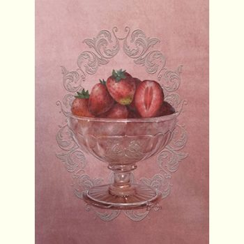 Strawberry Sorbet by Jeanne Downing