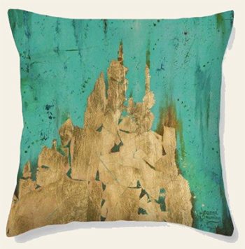 Heat Index Pillow by Jeanne Downing